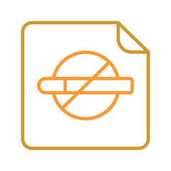 Nicotine Patch Icon Design