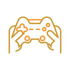 Gaming Setup Icon Design