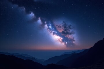 Naklejka premium Exploring Galaxies and Celestial Phenomena