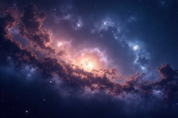 Fototapeta premium Galactic Spectacle