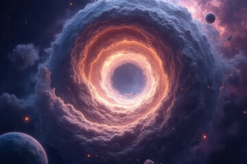 Interstellar Wormhole Focused Landscape