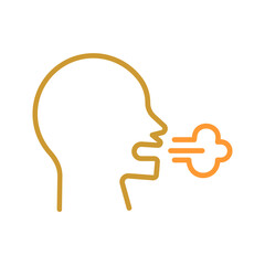 Bad Breath Icon Design