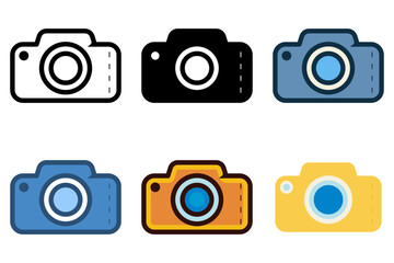camera photography device icon vector illustration