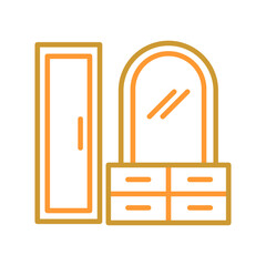 Dressing Table Icon Design