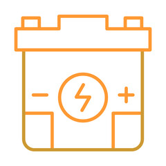 Accumulator Icon Design