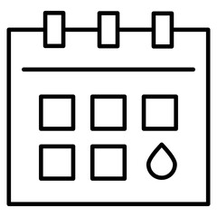 Menstrual Calendar icon
