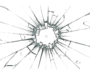 broken glass background