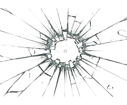 broken glass background