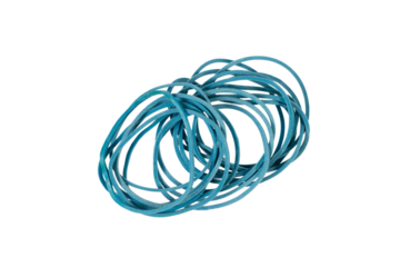 snip rubber band isolated on white or transparent png