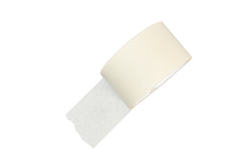 roll of adhesive painter´s tape isolated on white or transparent png