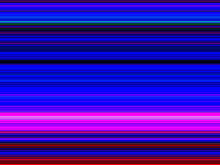 Abstract Vibrant Horizontal Lines Digital Art