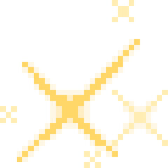 Sparkle Pixel Art