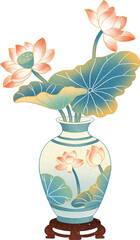 vase with flowers