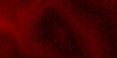 Fabric background Close up texture of natural weave in dark red or teal color. Fabric texture of natural line textile material .