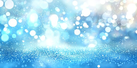 Obraz premium Enchanting bokeh lights complement the glittery textures.