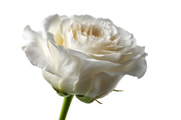White Rose Close-up