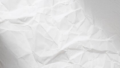 Crumpled White Paper Texture Background for Versatile Design クシャクシャになった白い紙のテクスチャ背景