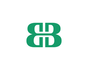 BB Logo design vector template. BB
