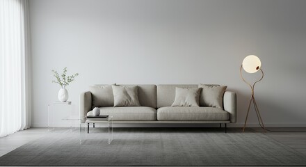 Modern Minimalist Living Room Interior Design