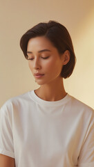 portrait of a young woman