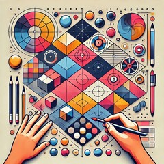 Uses visual interest without complexity