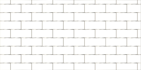 Fototapeta premium Abstract white brick wall background. architecture construction stone block brick wallpaper. seamless building cement concrete wall grunge background. 