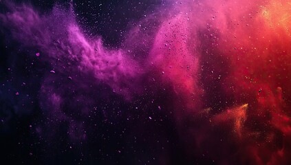 Obraz premium Colorful cosmic nebula