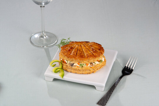 coquille saint jacques feuillete 