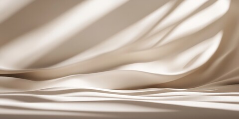 Obraz premium Cream Silk Drape, Natural Light