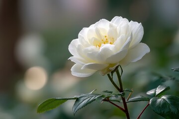 White Rose Bloom