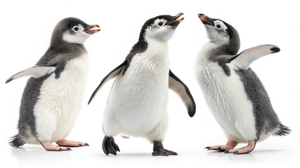 Obraz premium Penguin Clipart White Background 