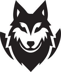 This is a Wolf Vector Design
