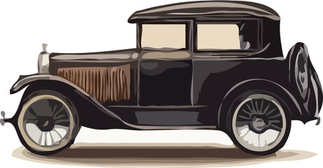 vintage car vector illustration,