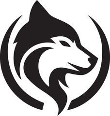 This is a Wolf Vector Design