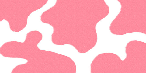 Abstract pink pattern with naive curves and playful organic shapes. A bold celebration of movement, softness, and modern minimalism in a vacation-inspired color palette.