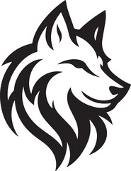 This is a Wolf Vector Design