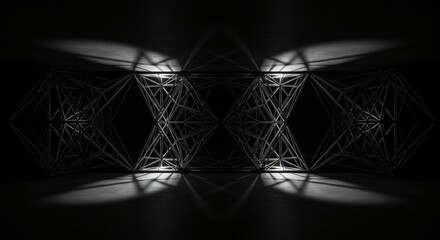 symmetrical pattern illustration abstract vector design banner logo symbol art