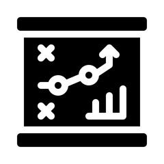 Business Strategy glyph icon