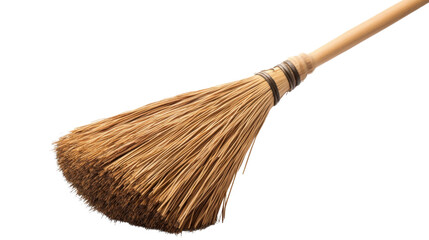 broom isolated on white background
