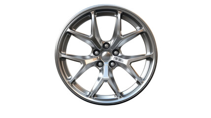 Obraz premium wheel isolated on white background