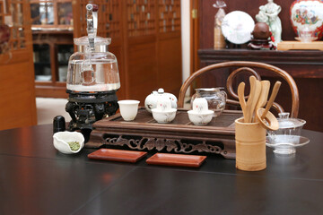 chinese tea ceremony's tools