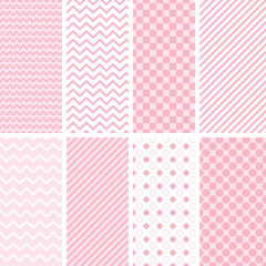 Pink Pattern Parade Waves Zigzags  Dots