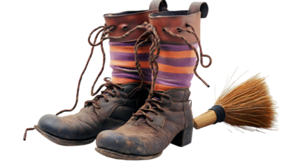 A pair of witches boots