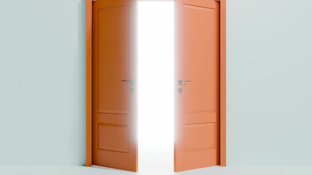 3D loop satisfying door pathway animation