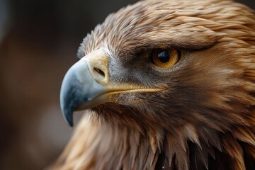 Golden Eagle Portrait - Majestic Bird of Prey