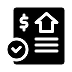 Collateral glyph icon