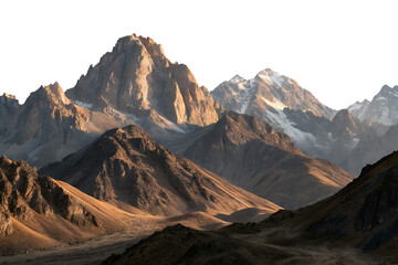 Fototapeta premium Majestic Mountain Range Landscape