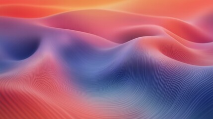 Obraz premium Colorful abstract background with wavy patterns, creating an elegant and dynamic wallpaper.