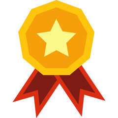 Medal Flat Icon