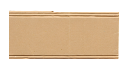 Create Designs on a Beige Cardboard Texture with Transparent Background